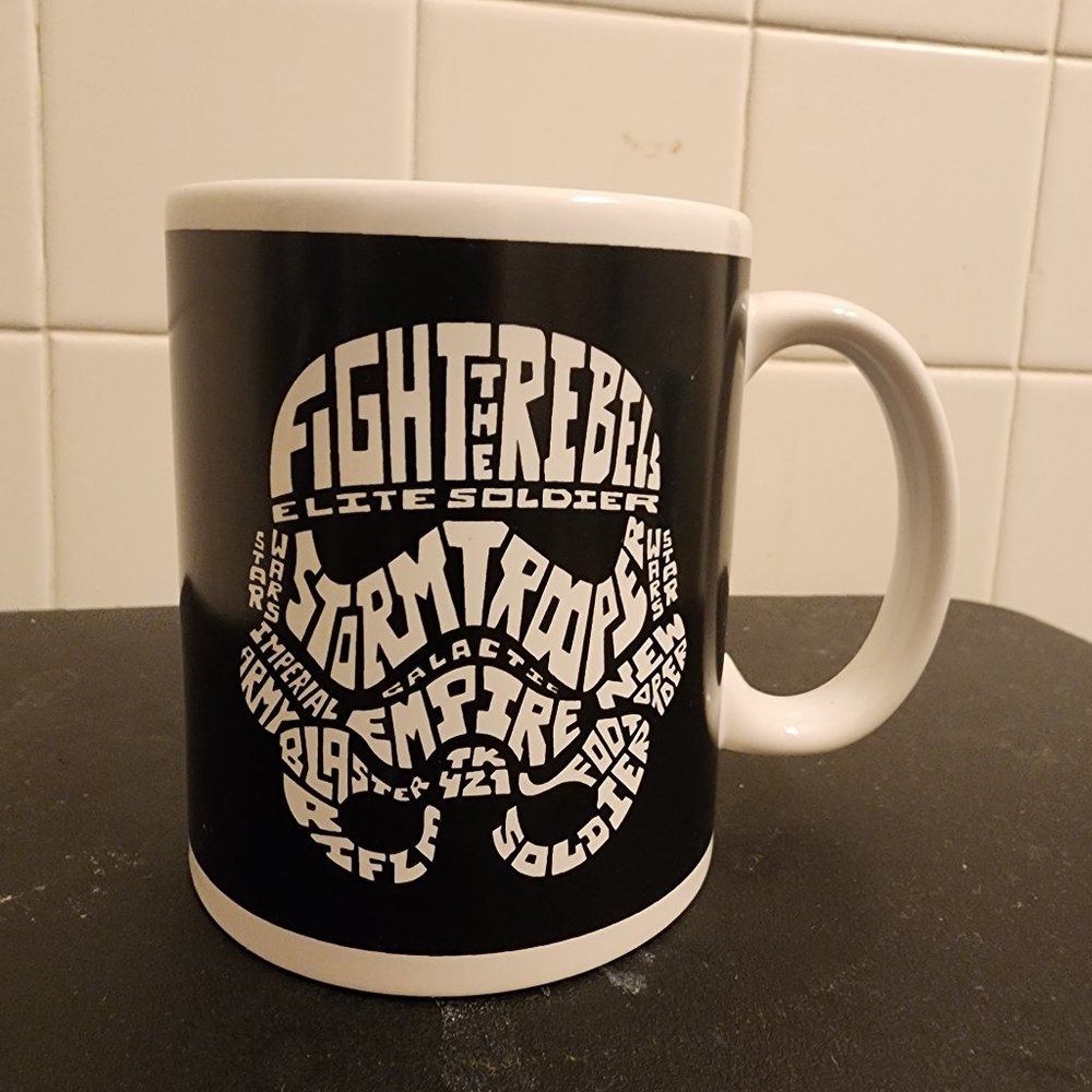 STAR WARS R32D2 storm trooper collectible coffee mugs cup galerie dishwasher saf